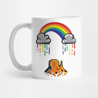 Monument Valley Rainbow Pride Mug